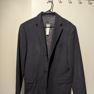 Brand New J. Crew Navy Ludlow Topcoat in Wool Blend (38R)